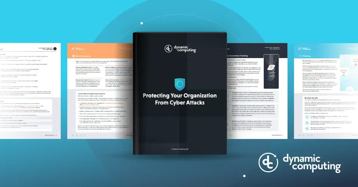 Protecting Your Organization From Cyber Attacks Whitepaper